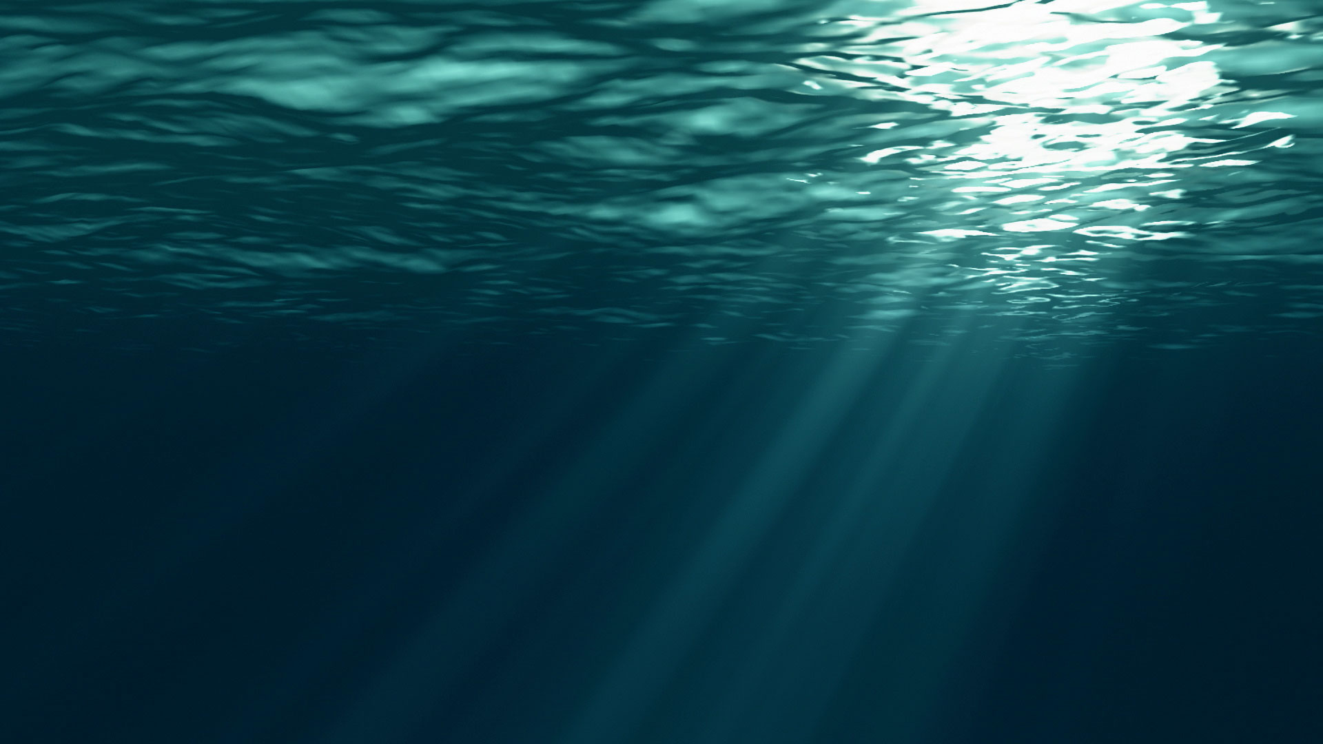 Image of waves, taken under water.
